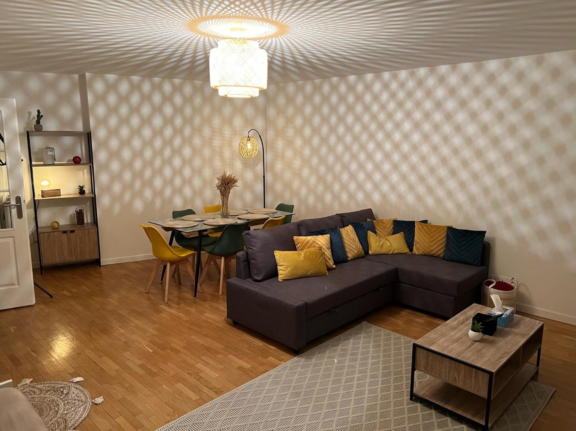 Paris-Montrouge Magnifique Appartement 3 Pieces De 75M2 Avec Parking - Tres Cosy Pour 1 - 8 Personnes Refait A Neuf -Entire Apartment Luxurious And Warm -Montrouge Paris 14Eme - Proche Aeroport Orly Parc Expositions Porte De Versailles Free Wifi Grat Exterior photo